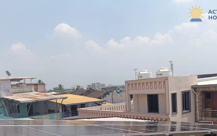 Solar installation in DEHGAM