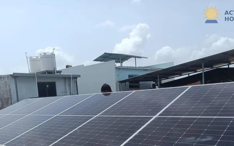 Solar installation in DEHGAM